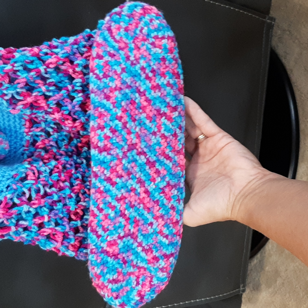 Multi Color Crochet Bag - Picture 5 of 7